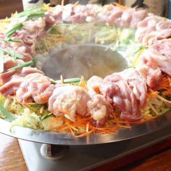 ≪120分飲み放題付き≫当店人気メニューを堪能♪各種宴会にオススメ！『翠翔 鍋コース』全9品