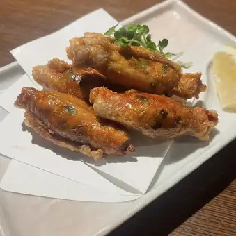 鶏皮餃子