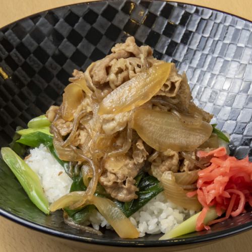 京九条葱の牛めし