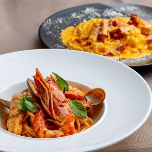 海老のトマトクリームソース リゾット