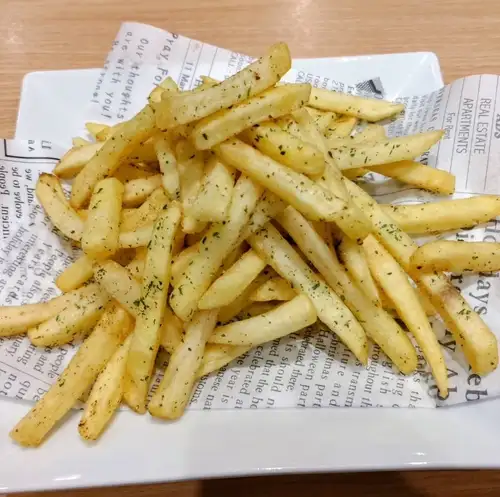 Truffle-flavored French fries