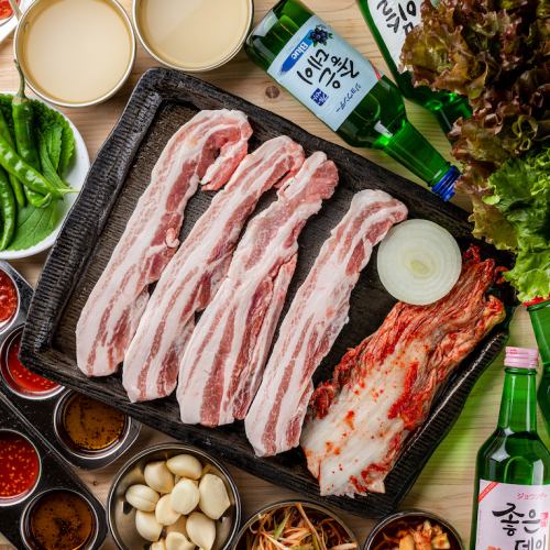 Korean authentic Samgyeopsal specialty store