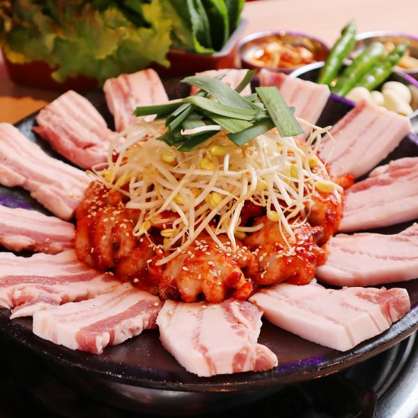 한국 요리의 정평! 이시야키 불고기 비빔밥