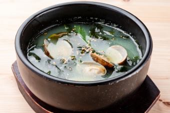 わかめのスープ