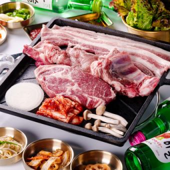 【HP限定】2時間飲み放題付「金ちゃん特選コース」【全9品/6000円】