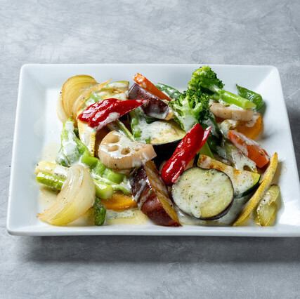 【しんじゅ亭のイチオシ】旬の野菜の鉄板焼き