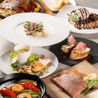 大満足！A5ランク黒毛和牛の120分飲み放題コース