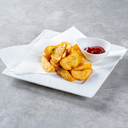 厚切りフライドポテト