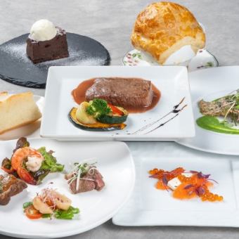 期間限定！鉄板焼きバレンタインディナーコース