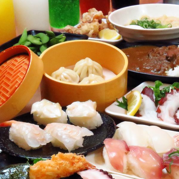 [All-you-can-eat sushi and delicacies] This all-you-can-eat option is great for those who want to eat sushi and delicacies!