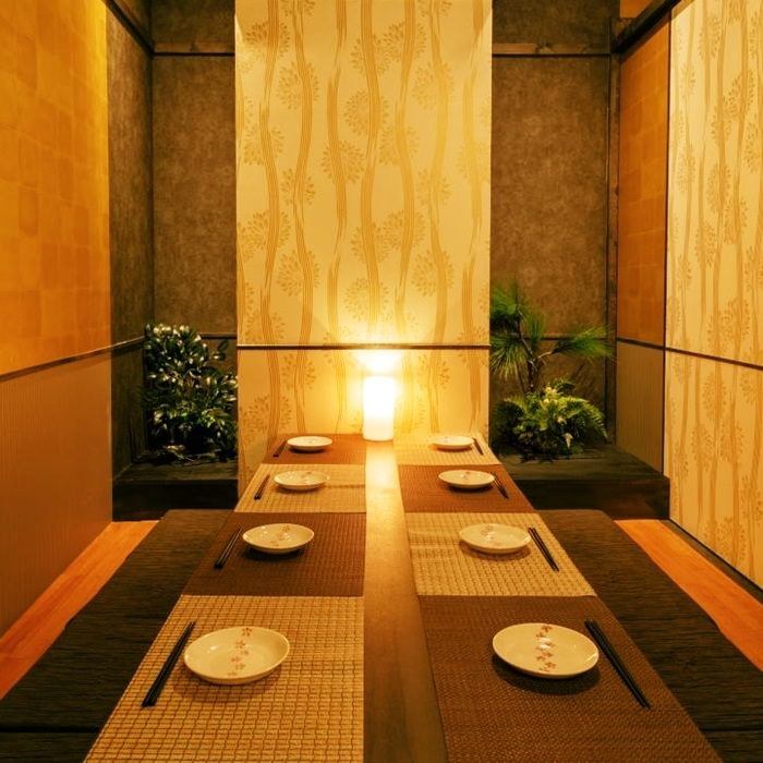 We will guide you to a private room with 2 people in a calm atmosphere ☆