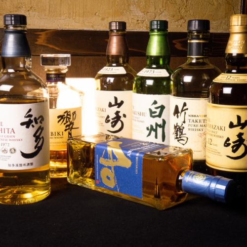 Popular single malt on the rocks