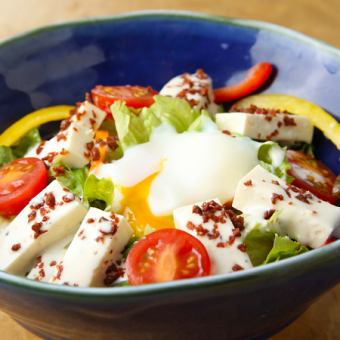 Tofu and Ondama Caesar Salad
