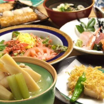 【附2小时无限畅饮】【宫川套餐】～炸鸡、红烧肉等～共9道菜品5,500日元（含税）