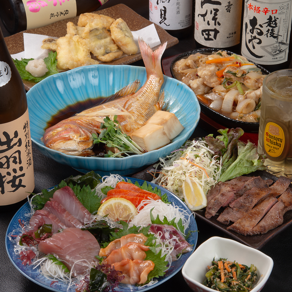 【水炊きorもつ鍋】大満足の岩磯コースは飲み放題付きも◎