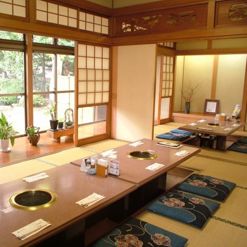 お座敷個室最大30名様まで