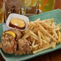 若鶏のから揚げ&フライドポテト