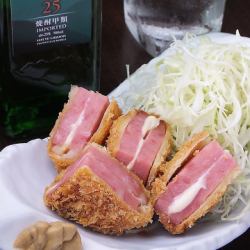 チーズ入ハムカツ