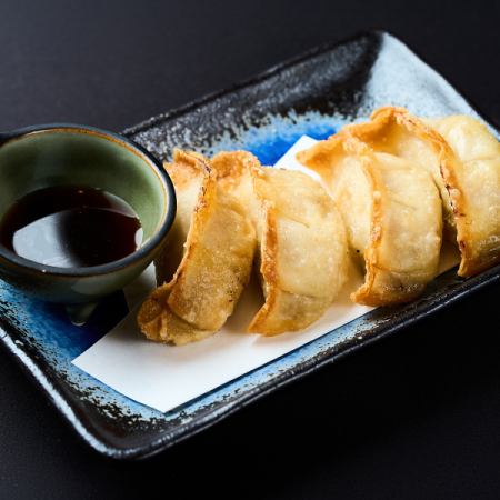 地鶏の揚げ餃子