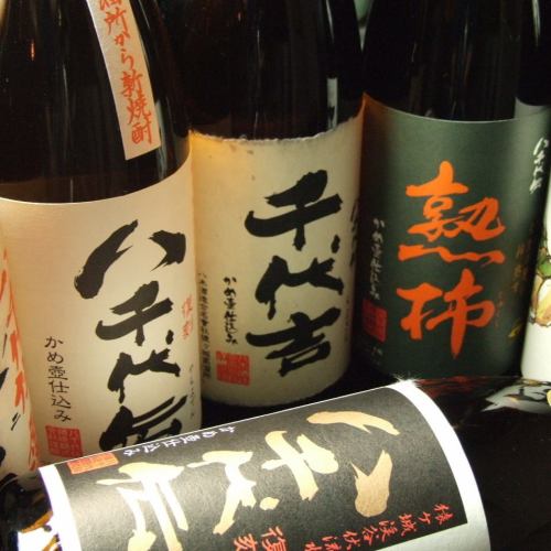こだわりの焼酎・日本酒