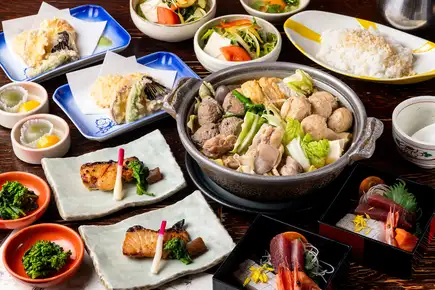 ≪2H飲み放題付き≫三賞コース◆メインの「安美ちゃんこ」に〆まで付いたスタンダードプラン