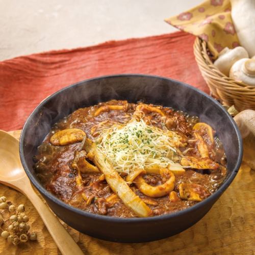 Plenty of mushroom bolognese doria