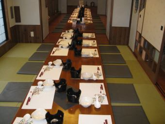 Because it depends on the cuisine, the course can be used by 28 to 30 people.
