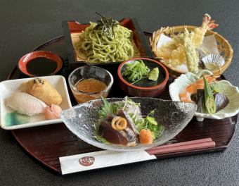 【夏のおすすめ】茶そば御膳