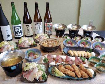 겨울의 친목회 코스 4000엔(2017년 11월 29일부터 스타트!)