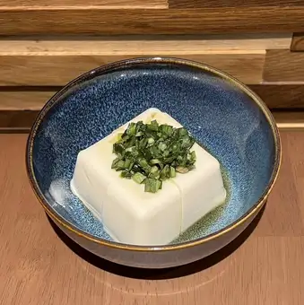冷や奴ニラだれ