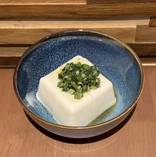 冷や奴ニラだれ