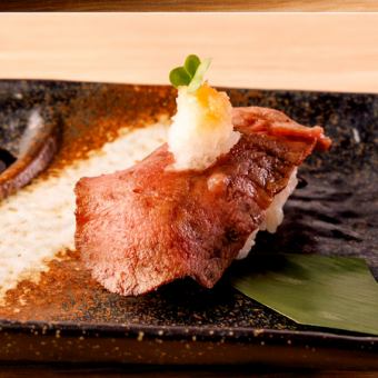 牛タン炙り握り