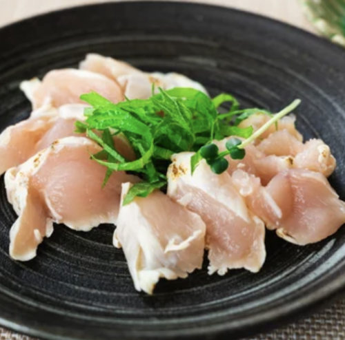 香煎雞腿佐柚子醋