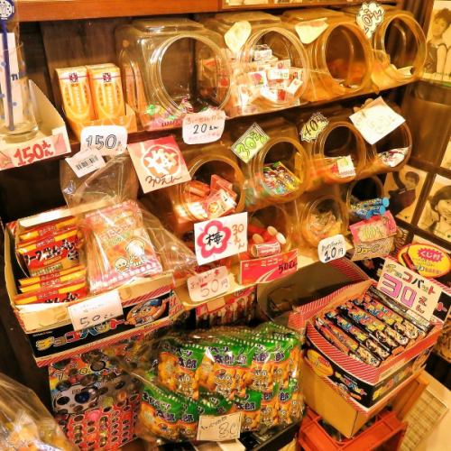 昭和のアイドルや駄菓子