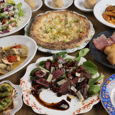 【6～7月】黒毛和牛シンタマ含む全9品120分飲み放題◆ 夏コース　スペシャル6000円(税込)