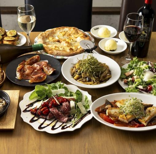 [September-November] Autumn Course Special: 9 dishes including Japanese Black Beef Rump, 120 minutes of all-you-can-drink, 6,000 yen (tax included)