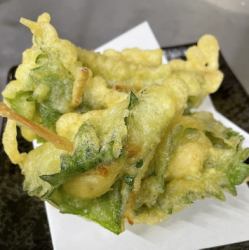 にんにく大葉包み揚げ