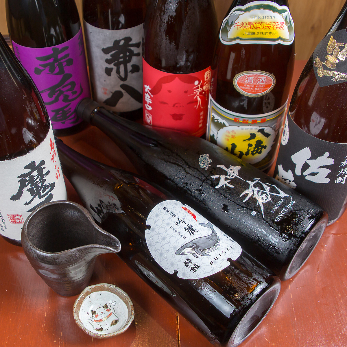 こだわり食材と豊富なお酒を楽しむひととき