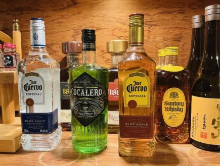 単品飲み放題2時間コース(ドリンクのみ)