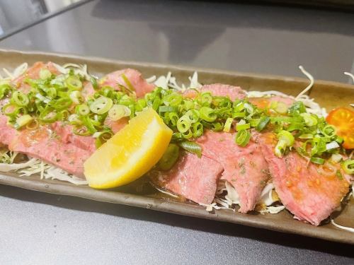 低温調理牛タン 葱まみれ