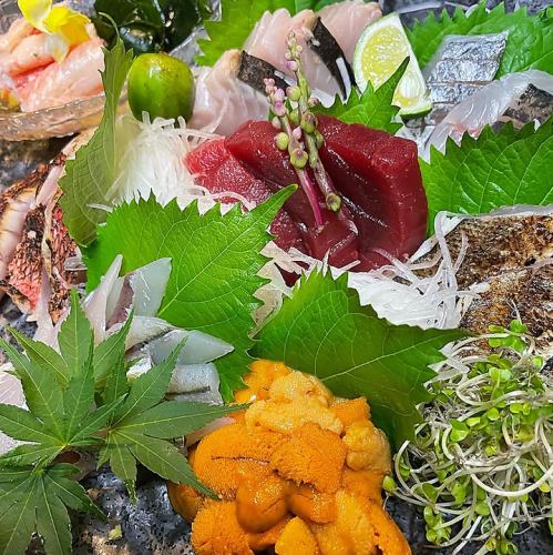 毎朝仕入れる新鮮な海鮮◎