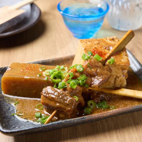 なると名物！とろとろどて串　牛すじ串　1本～