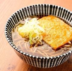 【定番】ぶっかけきつね蕎麦
