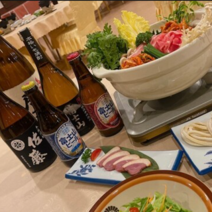 キムチ鍋+うどんコース◆コクと旨味あふれるキムチ鍋をうどんとともに堪能