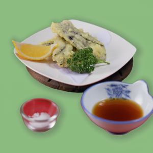 山梨県産なす天ぷら盛り合わせ