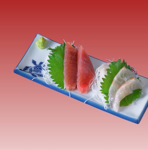 刺身2点盛り合わせ