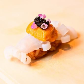 【ディナー】 おまかせコース 3,980円（1部 18時～）