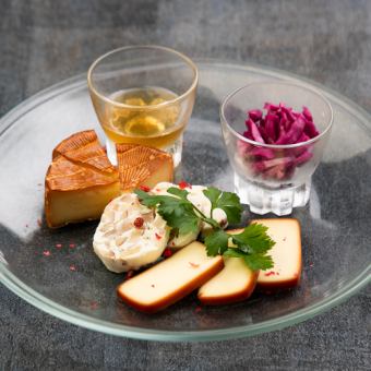 燻製Cheese盛り合わせ【3種】