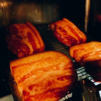 自家製燻製ベーコン