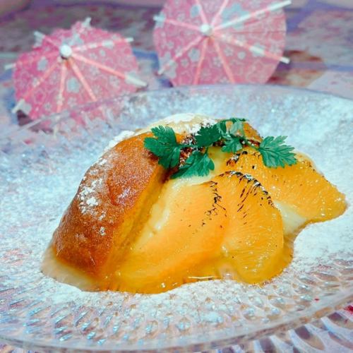 春のオレンジサバラン